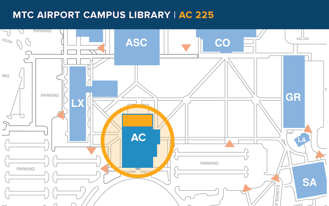 Airport campus map 
