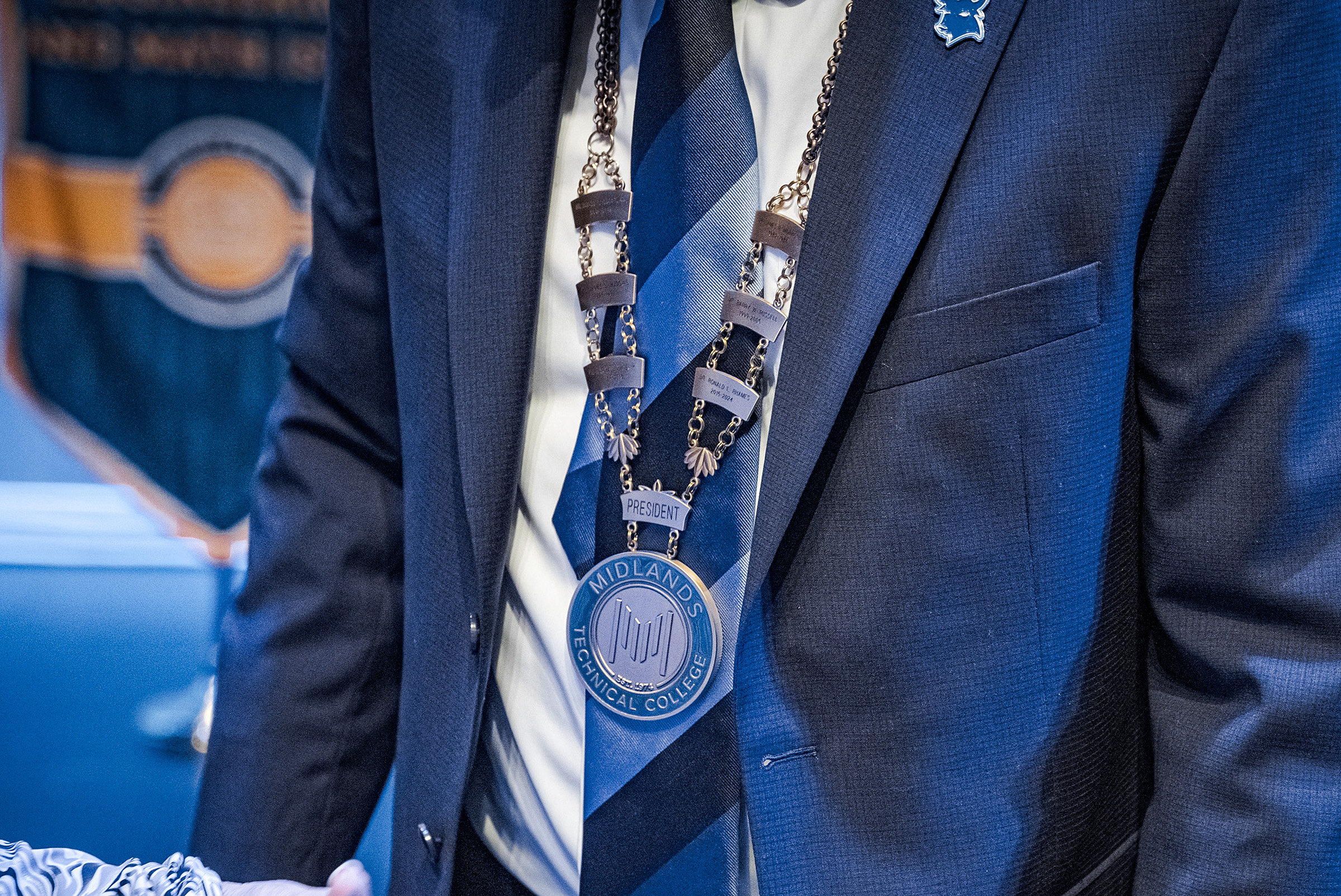 The MTC Presidential medallion 