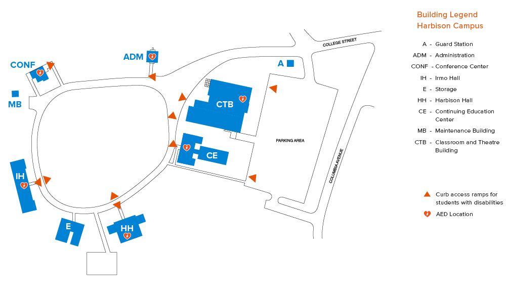 Campus Locations and Maps Midlands Technical College